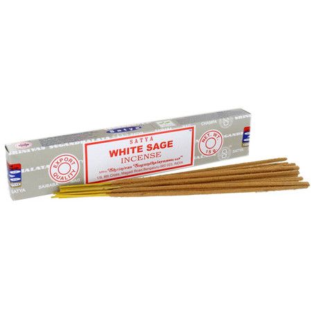 Satya Incense Sticks White Sage