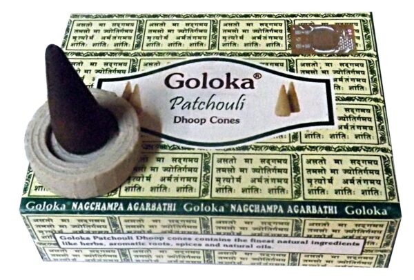 Goloka Incense Cones Patchouli