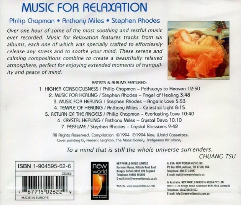 CD Music For Relaxation