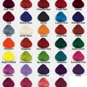 Direction Hair Dye Colour Chart