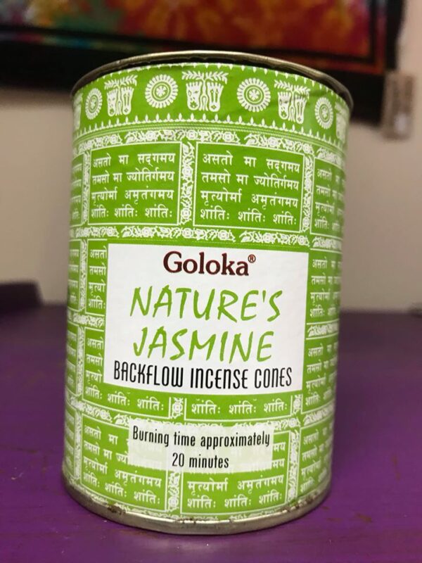 Backflow Cones Goloka Natures Jasmine