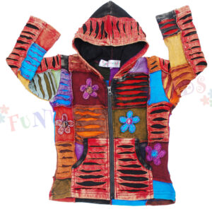 Children’s Patchwork Hooded Jacket