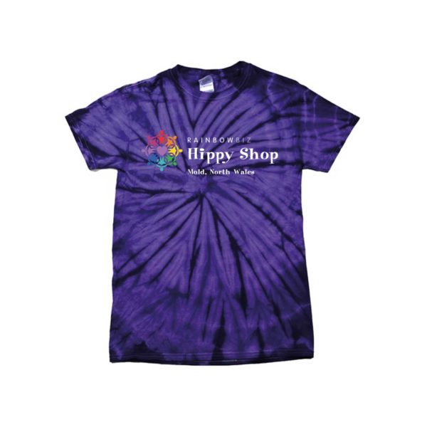 Hippy Shop Tie Dye Tshirt Front